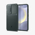 ACS07313 - Galaxy S24 Ultra Case Optik Armor in Black showing the back